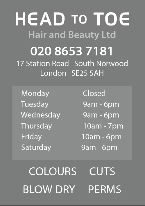 head to toe salon
