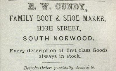 E W Cundy 1905