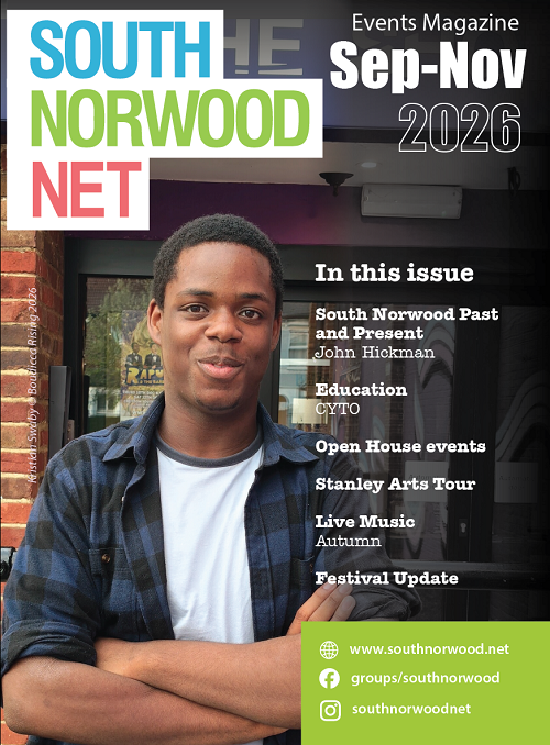 South Norwood Net Magazine - Sept - Nov 2026, front page