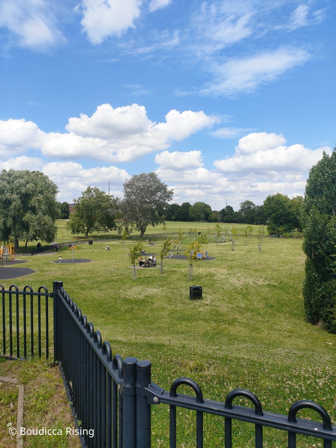 South Norwood Recreation Grounds from Tennison Road